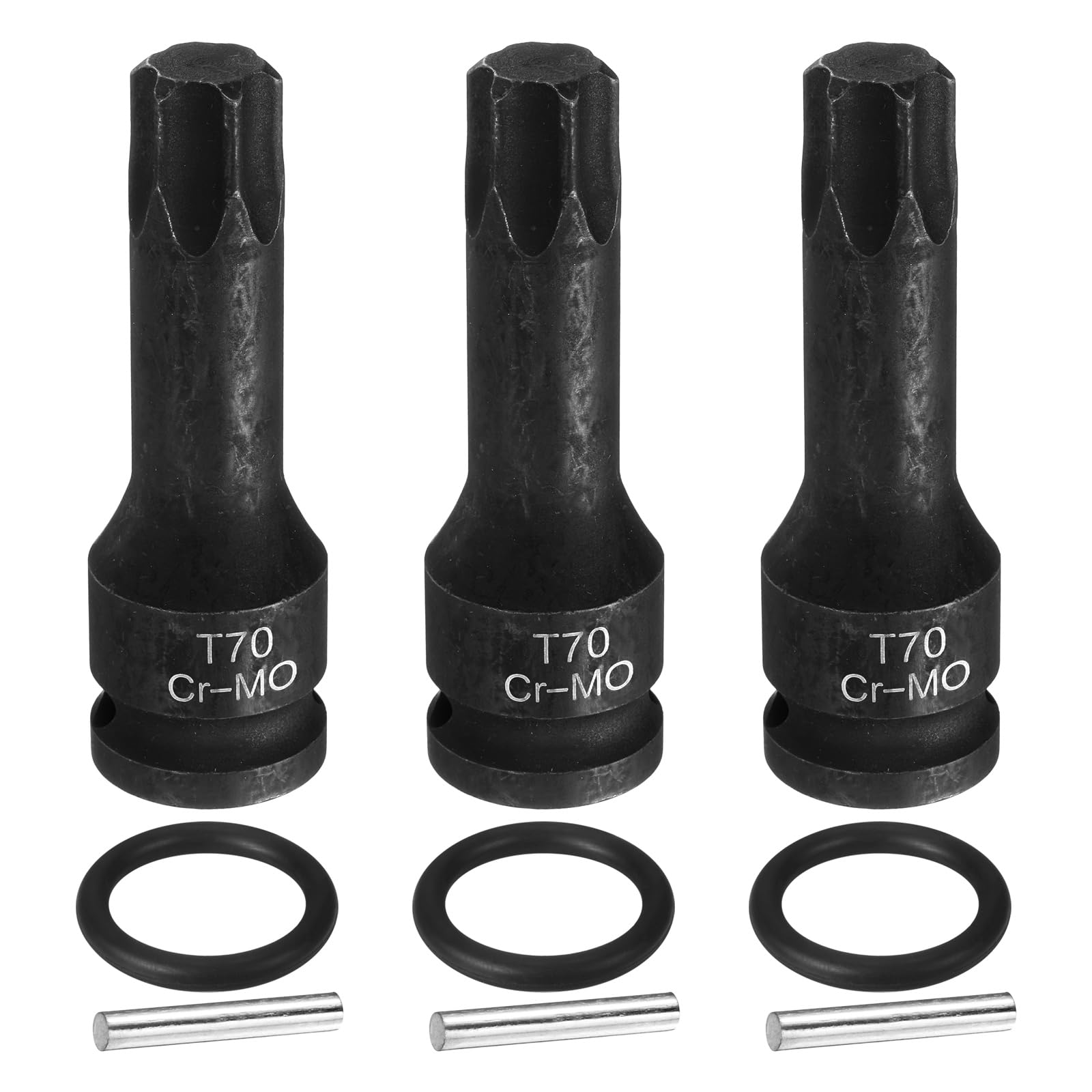Douilles Torx T70 à impact en acier CR-MO ultra-résistant pour travaux de garage intensifs