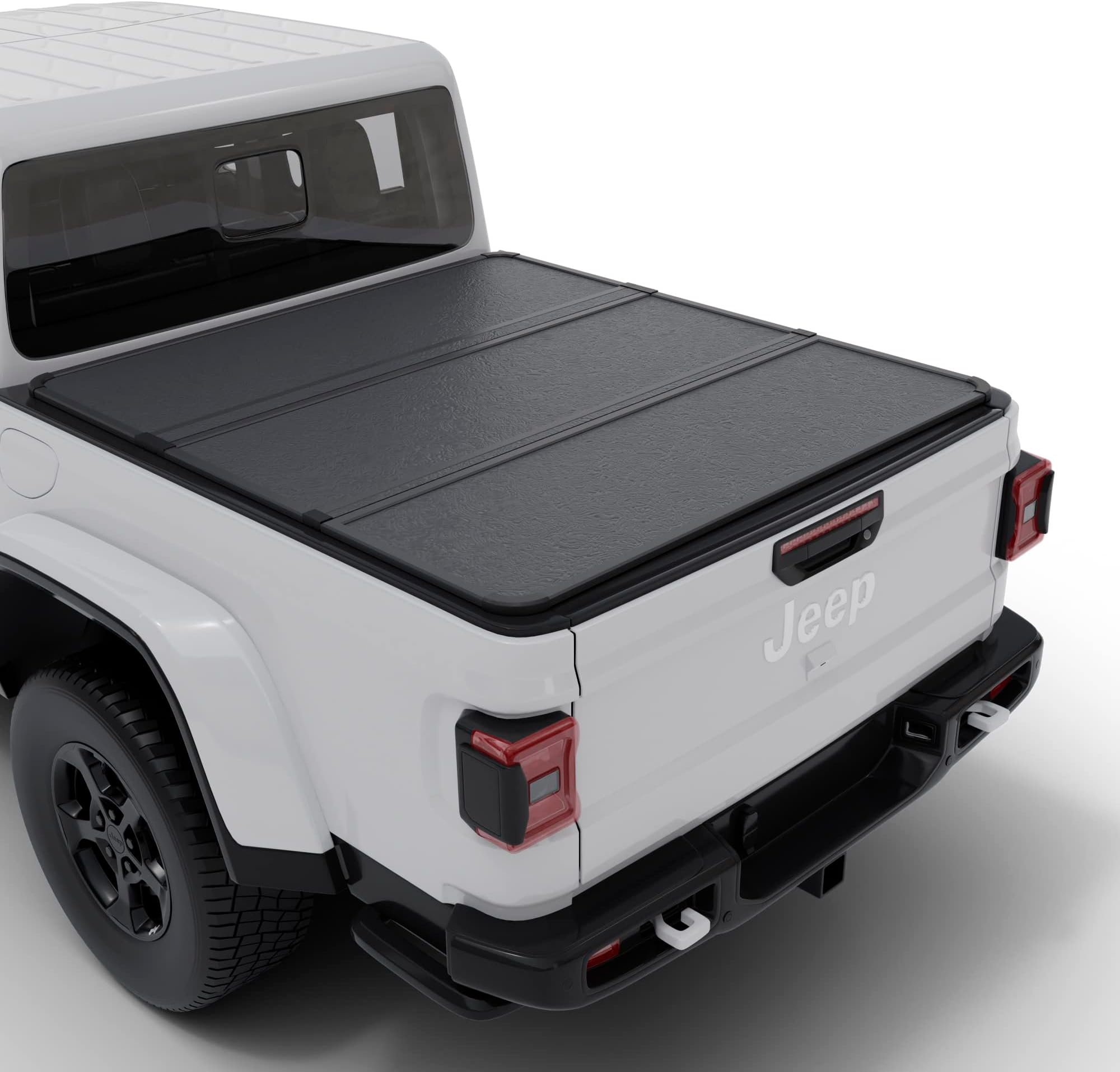 Toptiny Hard Folding Truck Bed Tonneau Cover HTF039Fits
