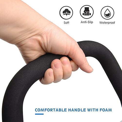 Miniatura 3 de Rieles de cama para seguridad de adultos mayores: riel de asistencia de cama con asas dobles para facilitar la entrada y salida de la cama, riel de