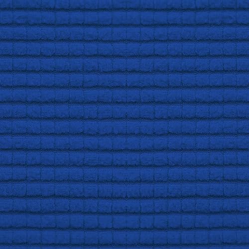 Miniatura 8 de Easy-Going Funda elástica para sofá o cama, sin brazos, protector de muebles azul Klein sin reposabrazos con parte inferior elástica para niños,