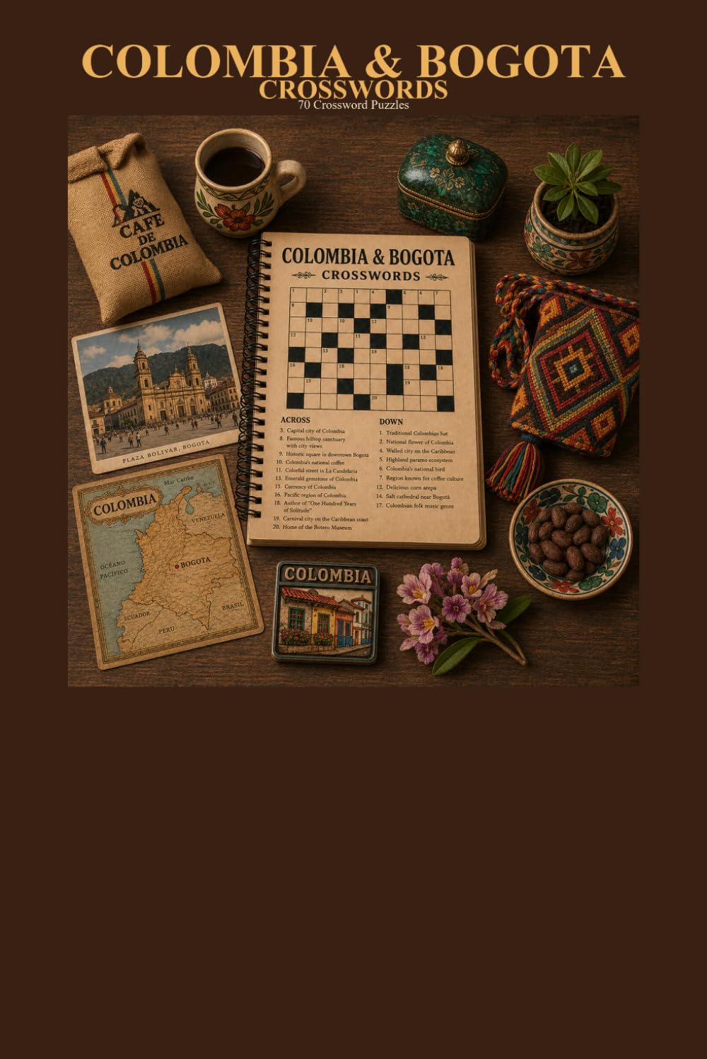 Colombia and Bogota Crosswords 70 Crossword Puzzles