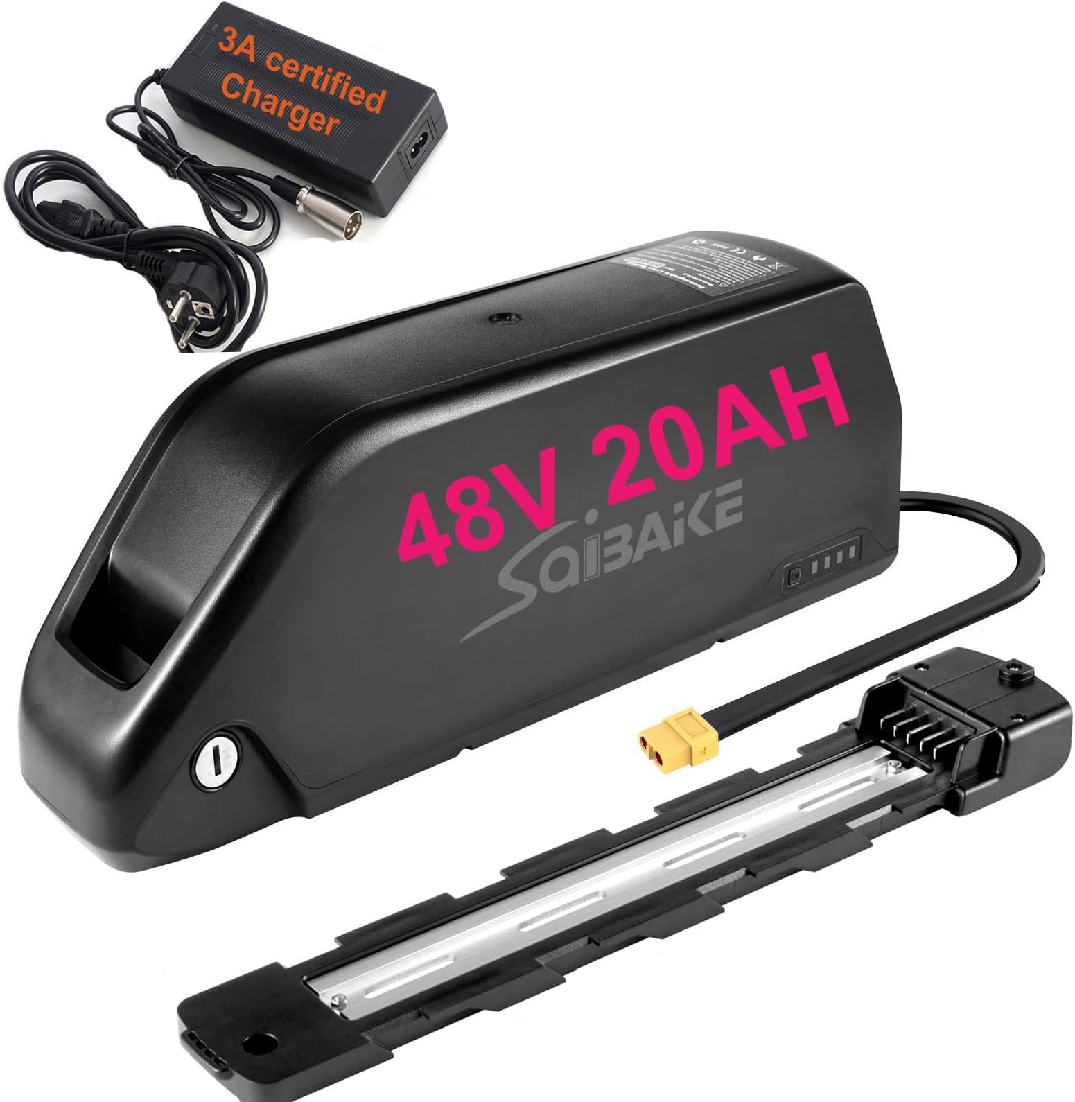 (UK) Ebike battery 48V 20AH Long Range Lithium electric bike battery for 48V 1500W 1000W 750W 500W Motor, ba-fang, AW, Most Ebike conversion kit