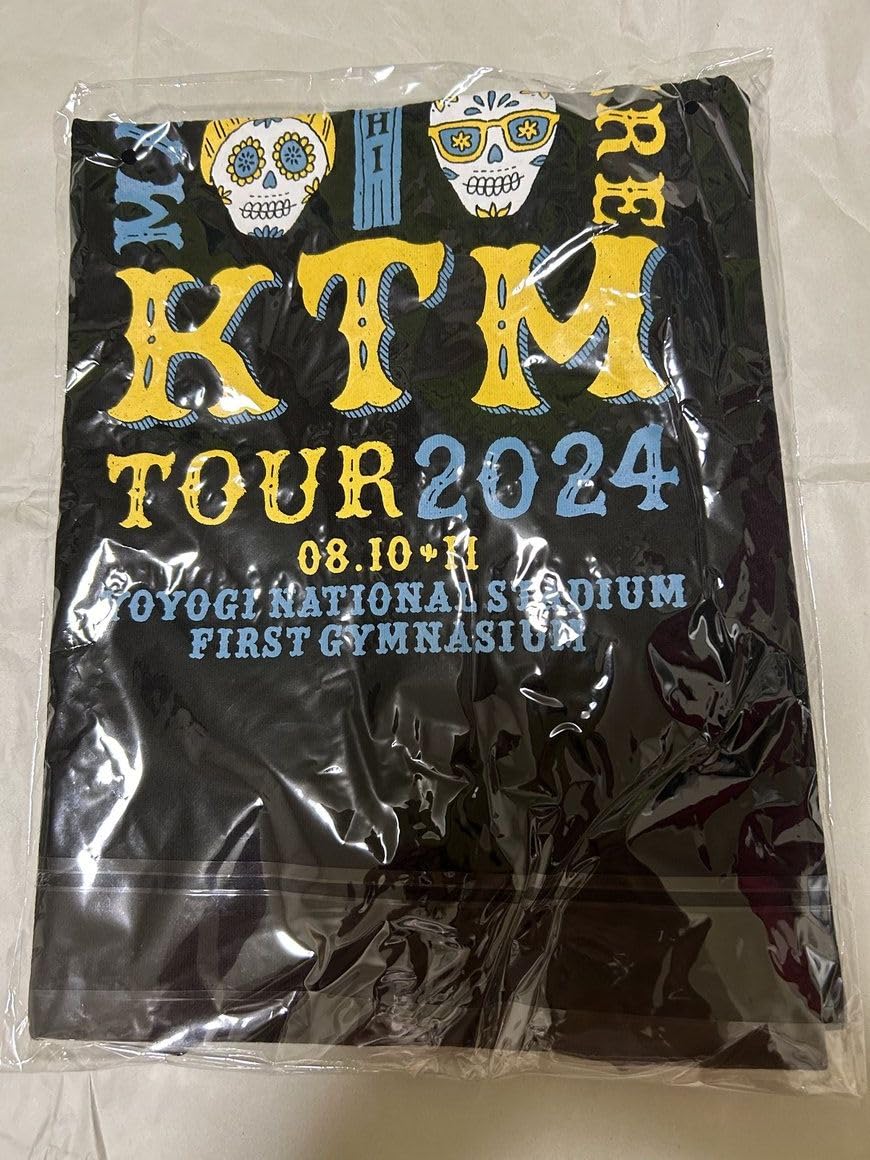 Amazon.co.jp: ケツメイシ KTM TOUR 2024 YOYOGI Tシャツ/BLACK「XL