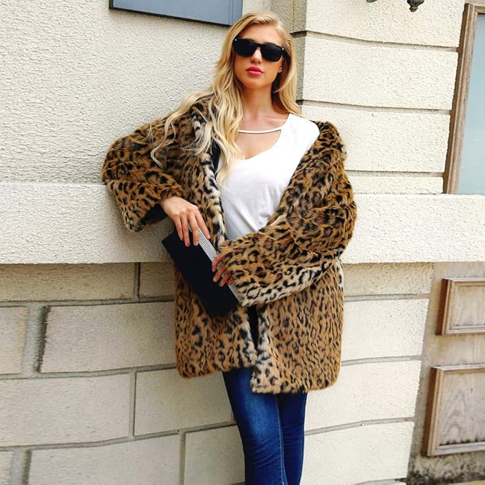 leopard print hooded jacket
