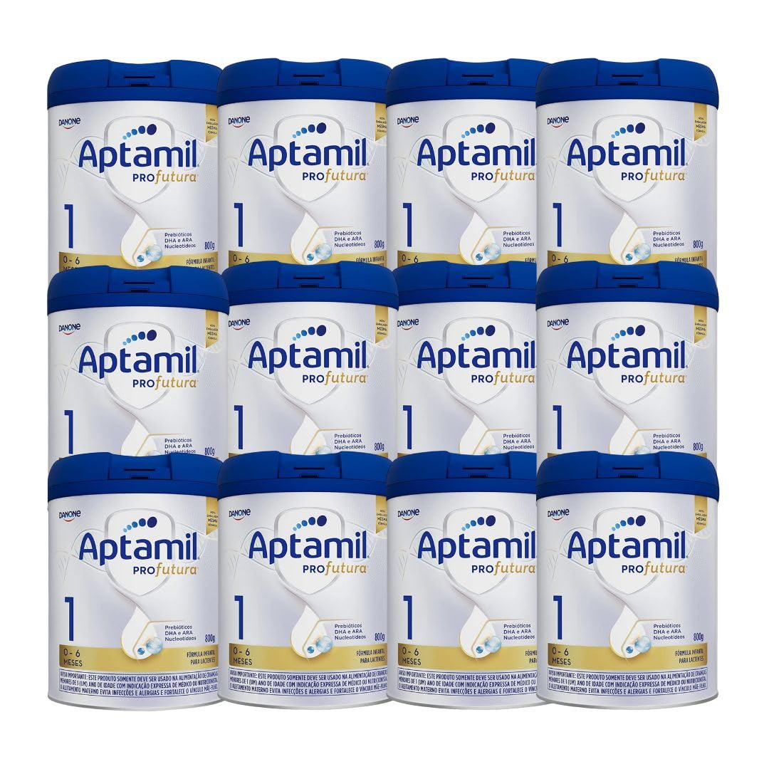 Fórmula Infantil Aptamil Profutura 1 800g - Kit 12 latas : Amazon