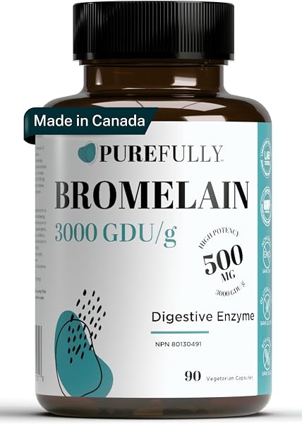 Bromelain 3000 GDU 500mg 90 capsules