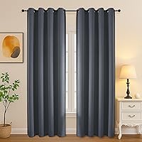 Vista 331 de Simplebrand Juego de 2 paneles de cenefa aguamarina para ventana de cocina de 14 pulgadas de largo, cortinas de oscurecimiento de habitación