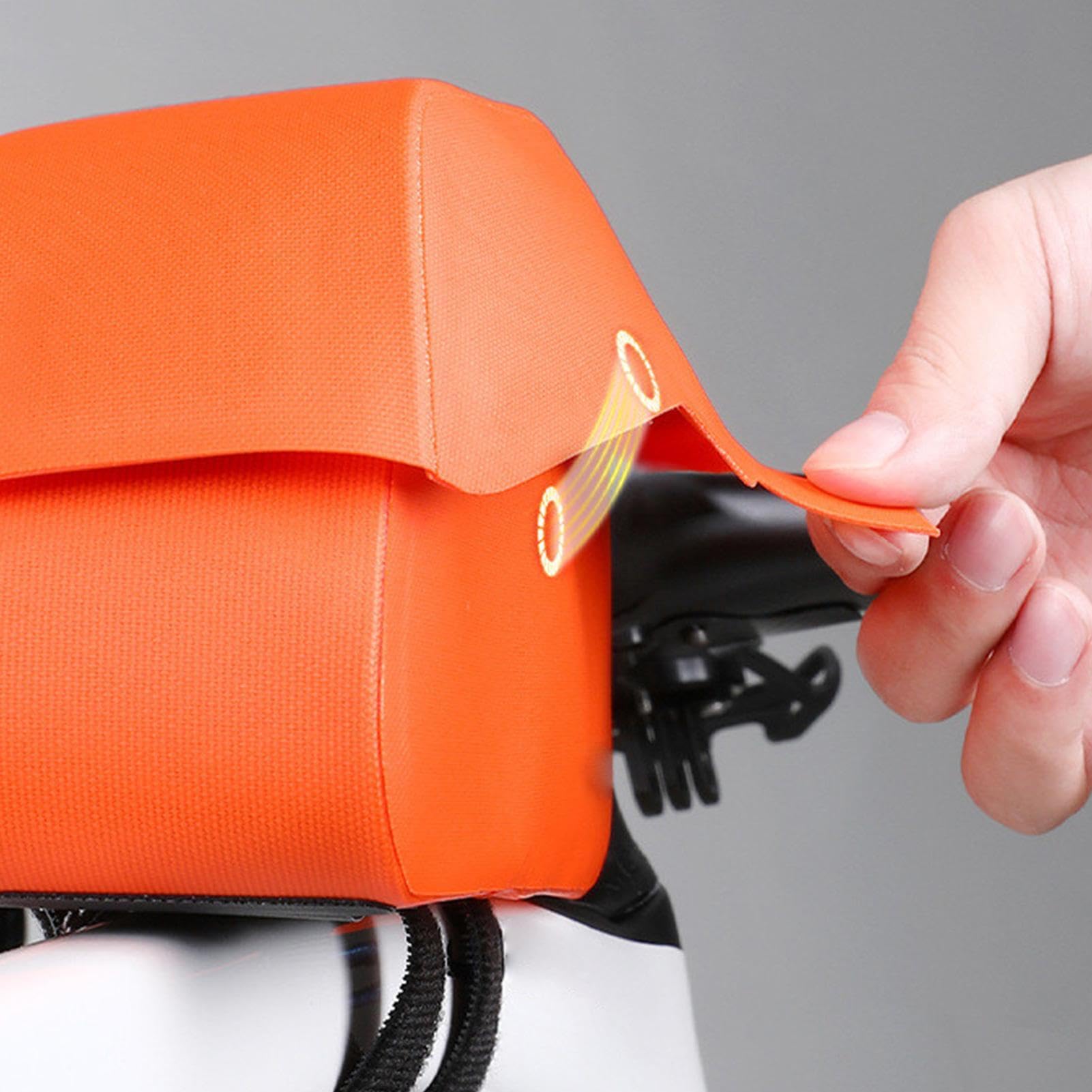 Sacs de Vélo Sacoche Étanche à Fermeture Magnétique | Sac de Rangement pour Vélo Pour le Stockage d'Outils et de Téléphone sur Route de Montagne en Cyclisme, Trajets et Randonnée