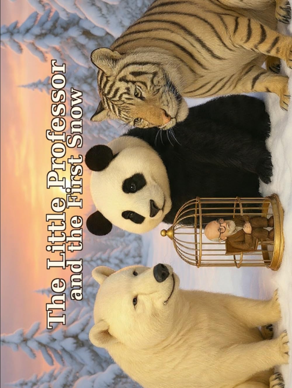 The Little Professor and the First Snow.: A Gentle Tale of Found Family, Winter Warmth, and the Golden Nest (The Bear Den Stories by Dr. Gene A Constant)