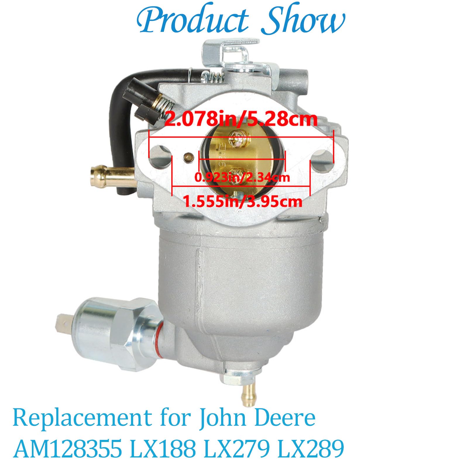 Amazon.com: AM128355 New Carburetor replacement for John Deere 