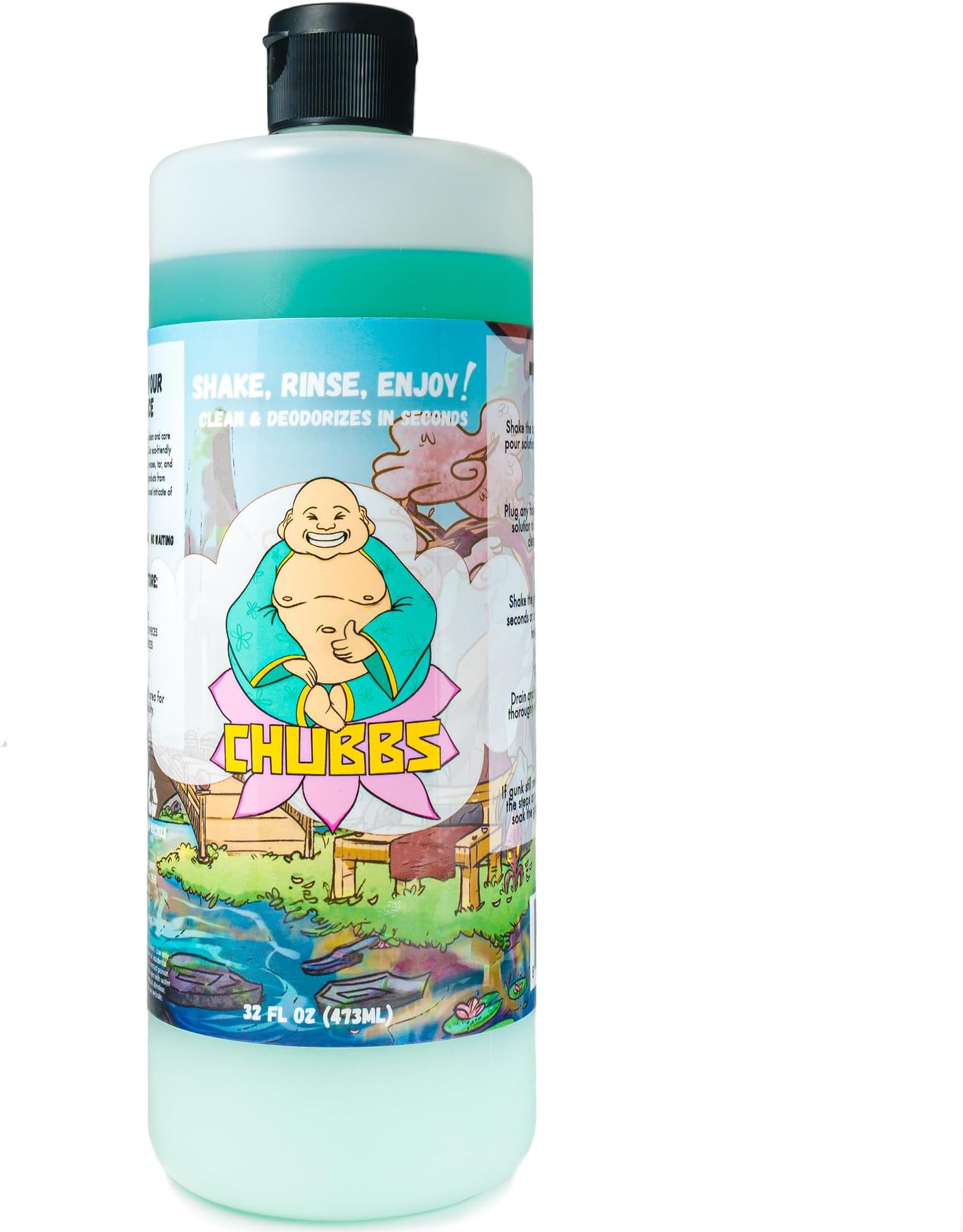 GRAND MASTER SMOKE 64oz / 2 Pack Soak & Wash Bundle Glass