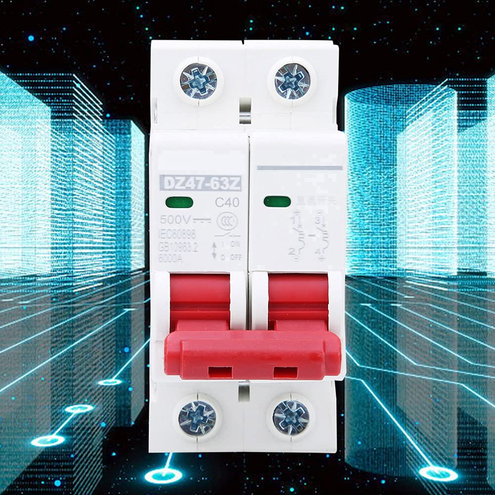 MCB, Intelligent Circuit Breaker Practical Stable Reliable for Small Power Generation System for Solar Energy for Secondary Distribution for Combiner Box