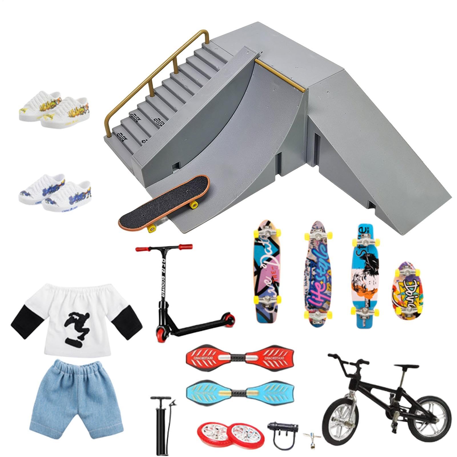 Kit pour Skateboard à Doigts - Mini kit de véhicules, Planche de Pont