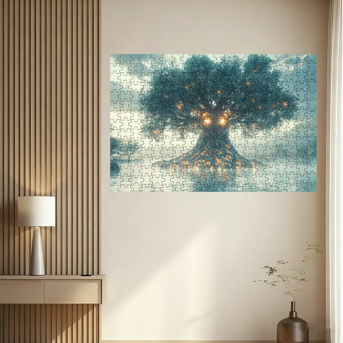 5000 sztuk puzzli dla dorosłych, puzzle z drzewem dla dorosłych, 5000 sztuk, ocean, trudna gra dla całej rodziny, klasyczne drewniane układanki, odpowiednie do dekoracji wnętrz, prezenty -3777