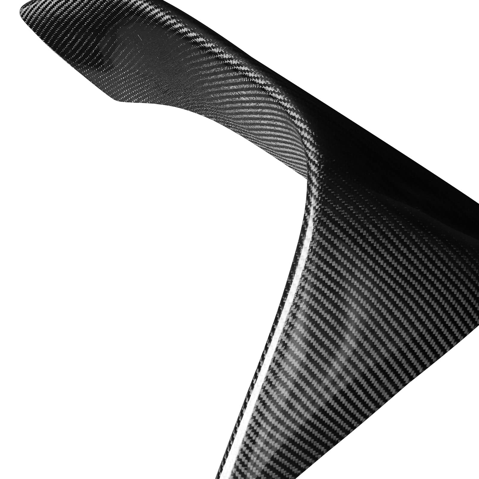 2-Piece Carbon Fiber Front Bumper Splitters For BMW F80 M3 & F82/F83 M4 (2015-2019) – ABS Black