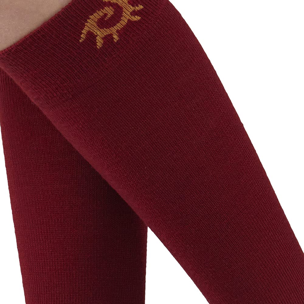 SOLIDEA Unisex Mini Pończochy Socks For You Bamboo Merino Classic Graduate Compression 18/24 mmHg, Bordeaux, Small