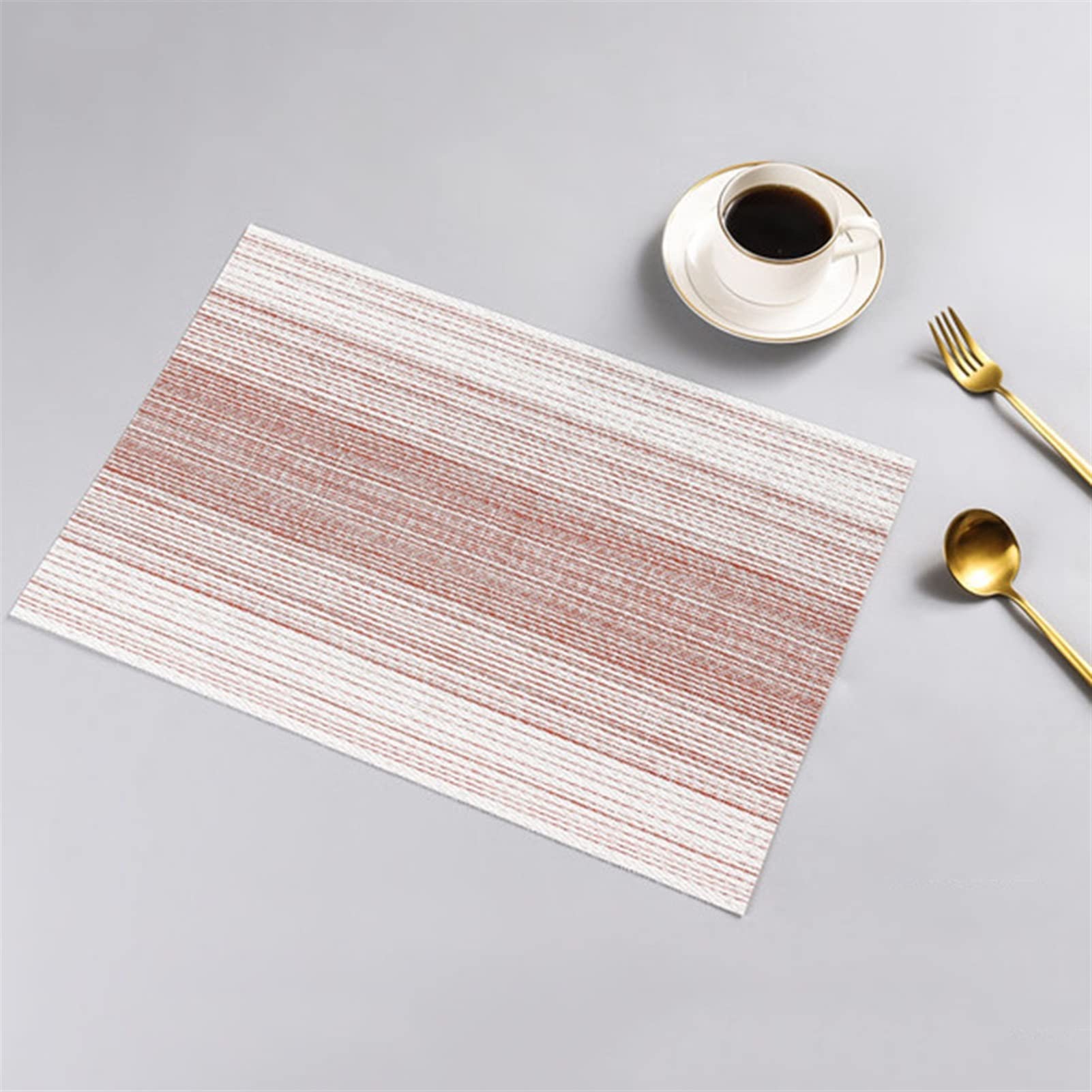 podstawki 4/8 sztuk zestaw nowoczesna i elegancka podkładka mata stołowa kawiarnia antypoślizgowa gorąca mata podkładka pod miskę podkładka podkładka podkładka stołowa (01,8 sztuk)