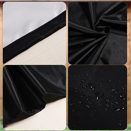 Miniatura 3 de Fundas impermeables para tanque, cubierta impermeable ovalada para tanque de almacenamiento ovalado de 300 galones, cubierta impermeable resistente