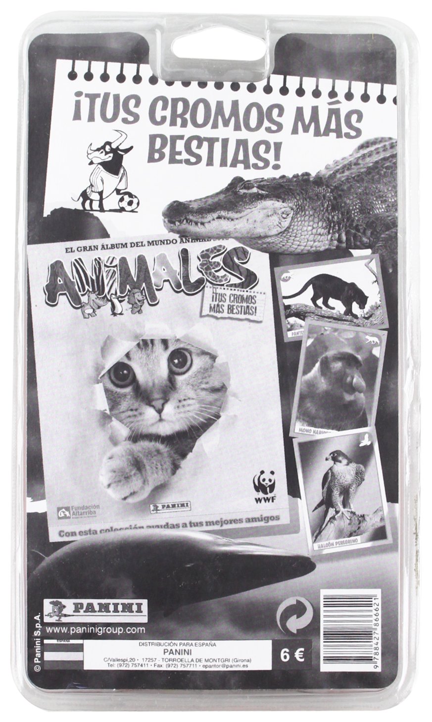 Panini Blister 10 Sobres Animales