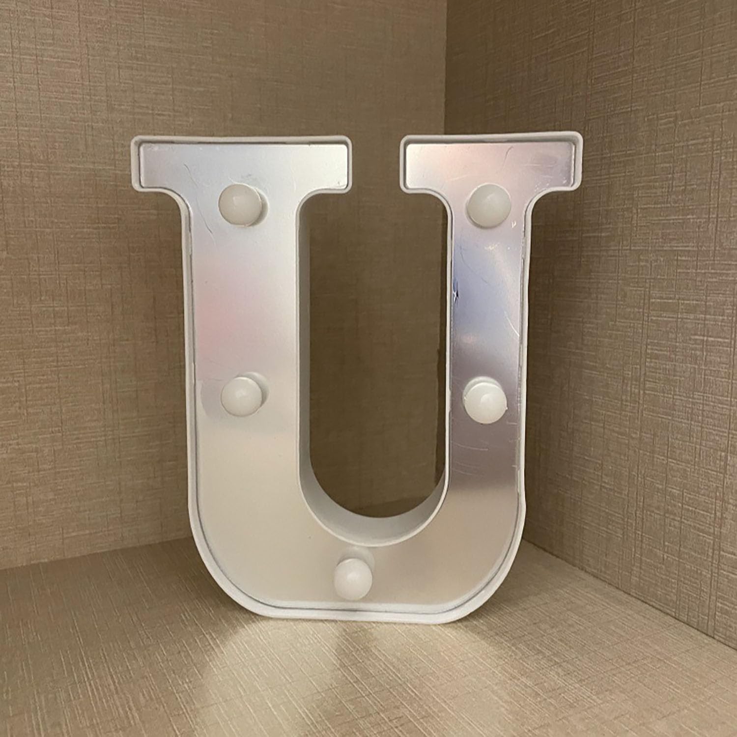 LED Marquee Letter Lights, Light Up Letters Glitter Alphabet Letter Sign Battery Powered for Night Light Birthday Party Wedding Girls Gifts Home Bar Christmas Decoration