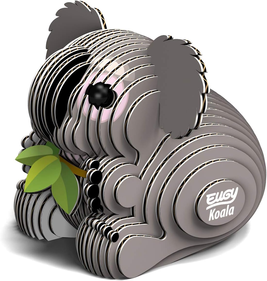Eugy Koala 3D Puzzle, 30 Piece Eco-Friendly Educational Toy Puzzles for Boys, Girls & Kids Ages 6+