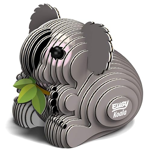 EUGY 016 Koala. Eco-Friendly 3D Paper Puzzle