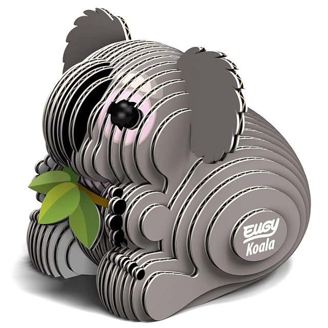 EUGY 016 Koala. Eco-Friendly 3D Paper Puzzle