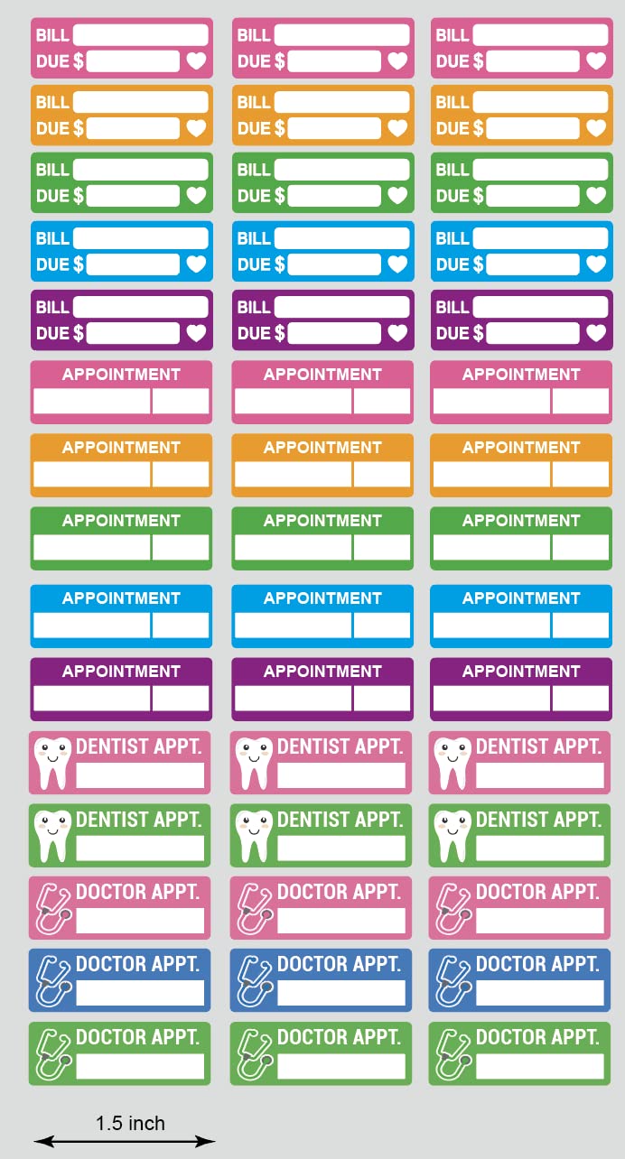 Amazon.com: Work Planner Sticker Meeting Stickers Dentist Appointment Doctor Appointment Planner Stickers : Office Products amazon-com-work-planner-sticker-meeting-stickers-dentist-appointment-doctor-appointment-planner-stickers-office-products