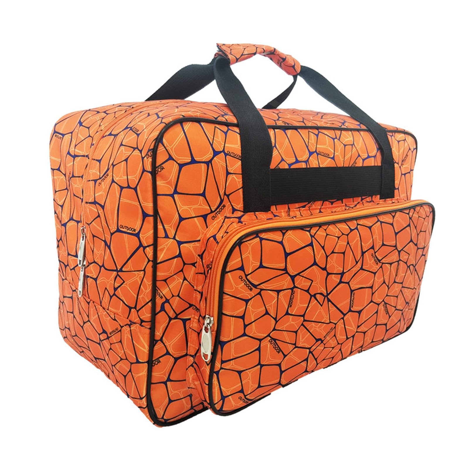Xjdzineq Portable Sewing Machine Carrying Case Travel Storage Bag with Spacious Front Pocket for Household Storage Solution Sewing Machine Travel Bag