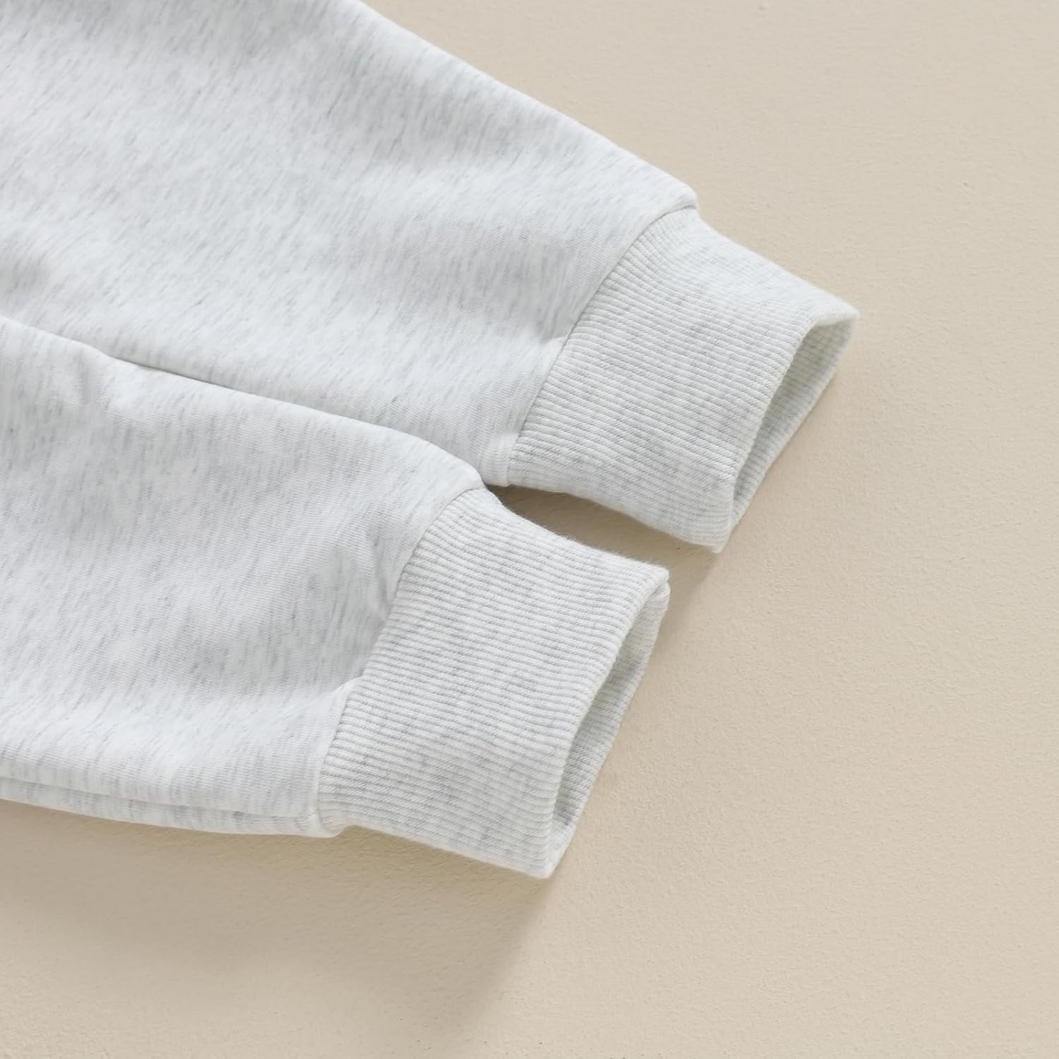 Toddler Baby Boy Clothes Solid Color Long Sleeve Crewneck Sweatshirt Top Casual Pants Set 2Pcs Fall Winter Outfits - Image 6