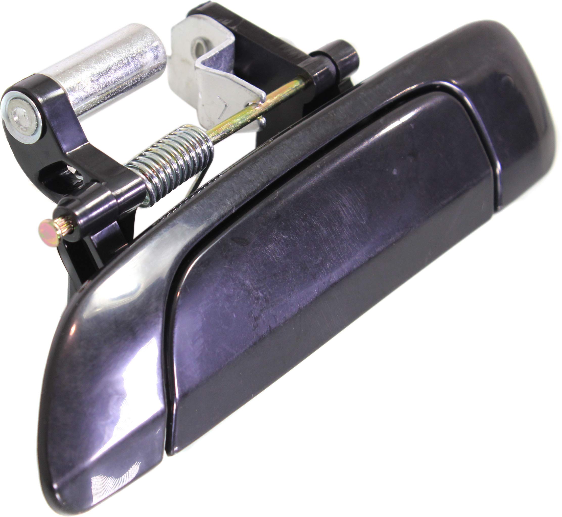 ECCPP Exterior Door Handle For 2001-2005 Honda Civic - Driver Side, Smooth Black, Direct Replacement