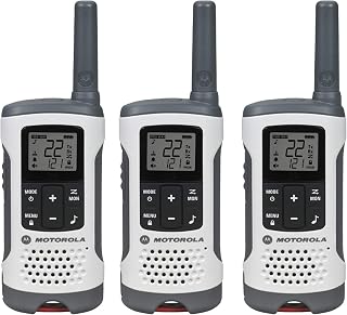 Motorola T260TP Talkabout Radio, 3 Pack (Renewed)