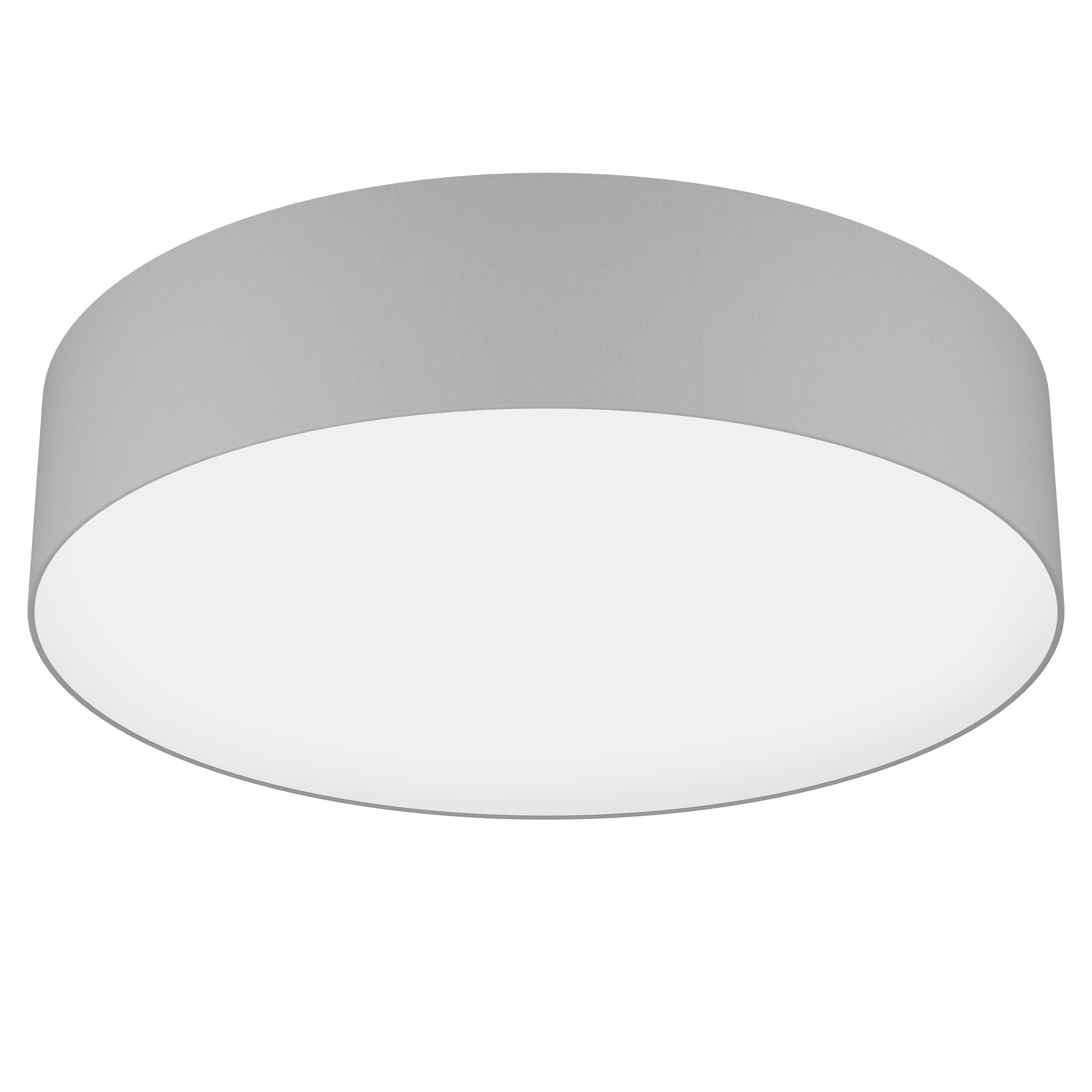 Lampe de plafond LED connectée ZigBee RVB dimmable plafonnier tissu