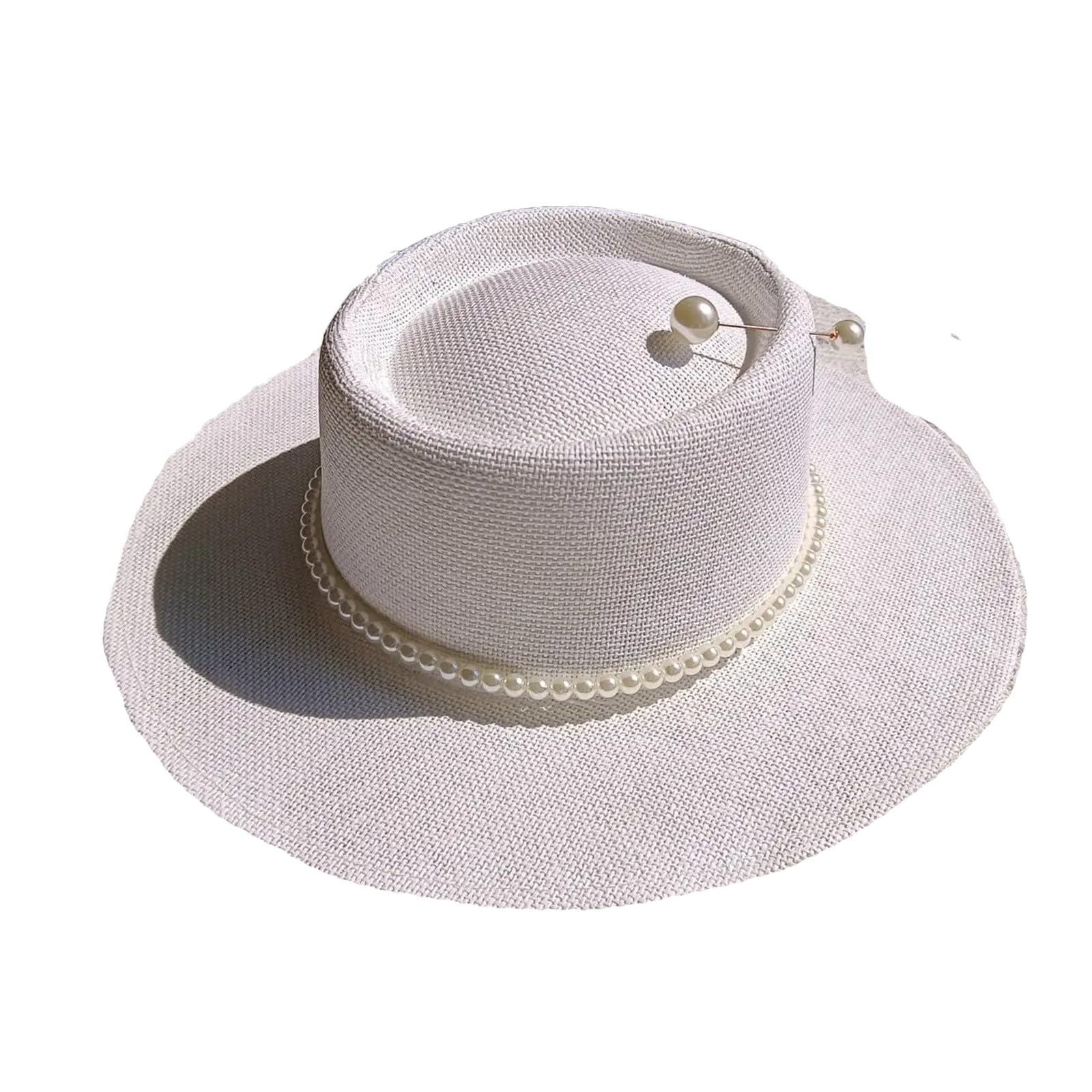 Cappelli per donna Estate Cappello di paglia Viaggi Outdoor Hollow Flat Top Francese Sombrero Cappello di paglia