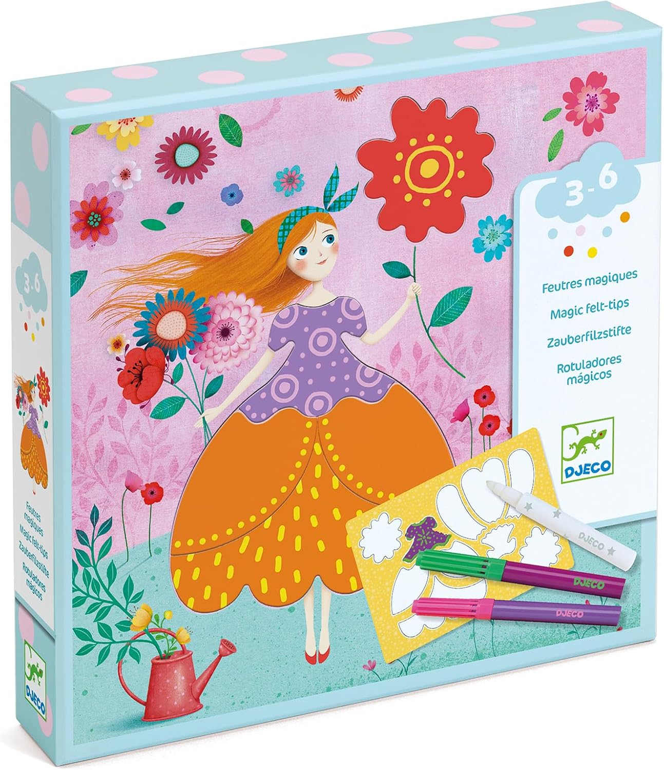 DJECO Artistic Plastic Ring Collection Craft Kit