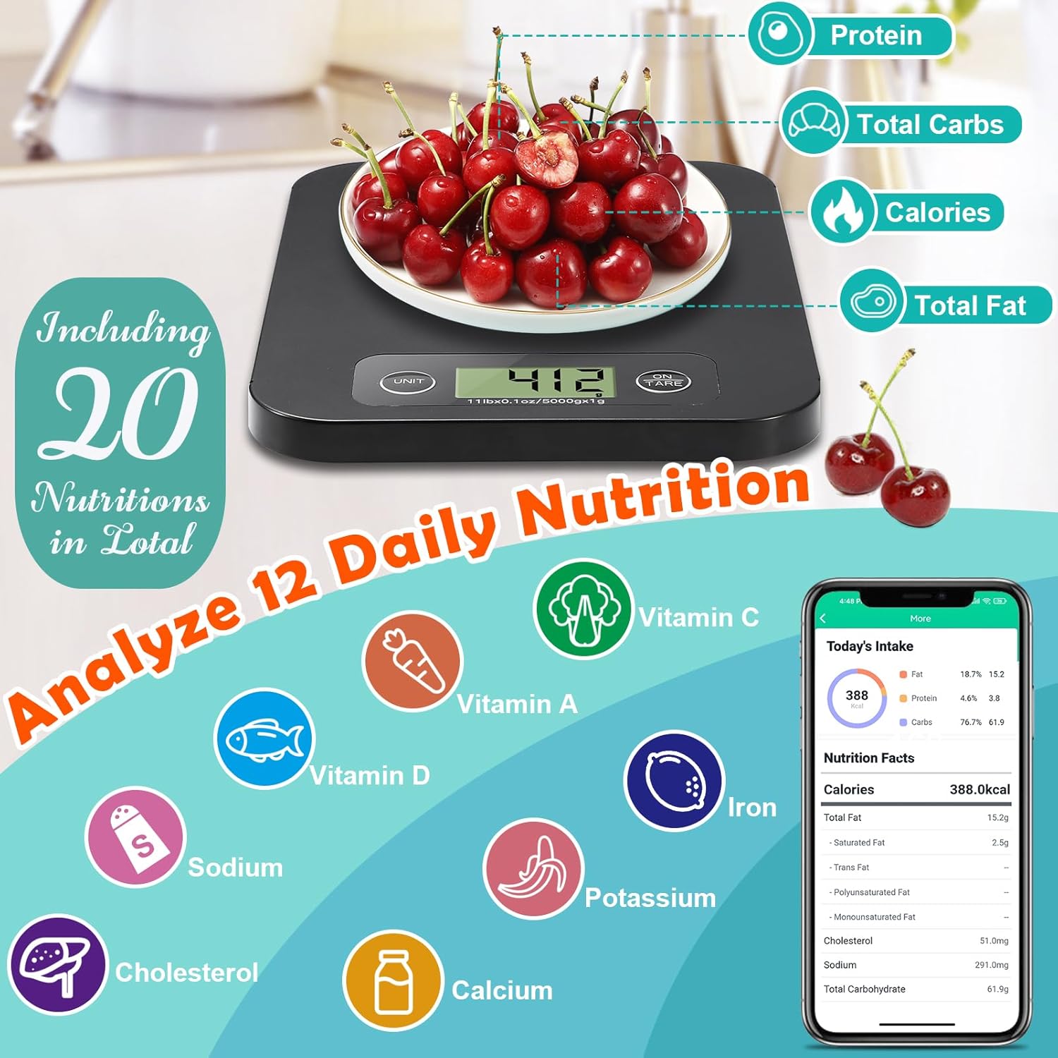 Transform Your Meals: URAMAZ Nutritional Food Scale Review