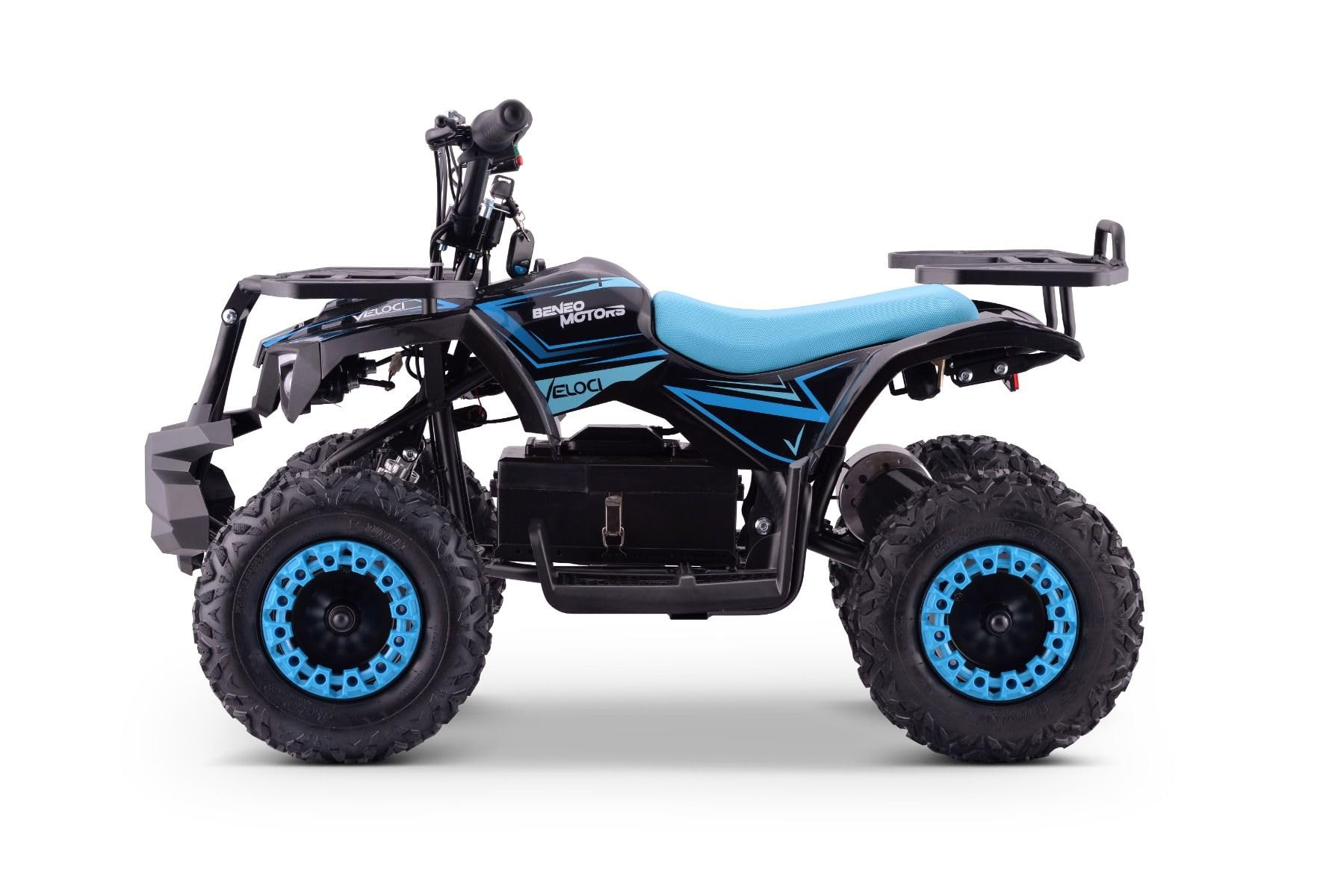 ATV - Mini Quad para niños Veloci Azul - 800 W 36 V a partir de 3 años