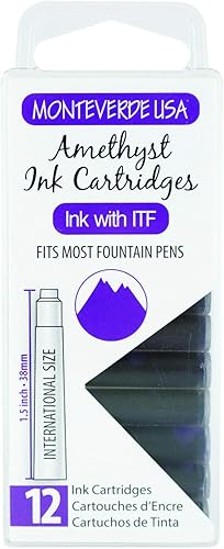 Monteverde Cartucho de tinta (tamaño estándar), amatista