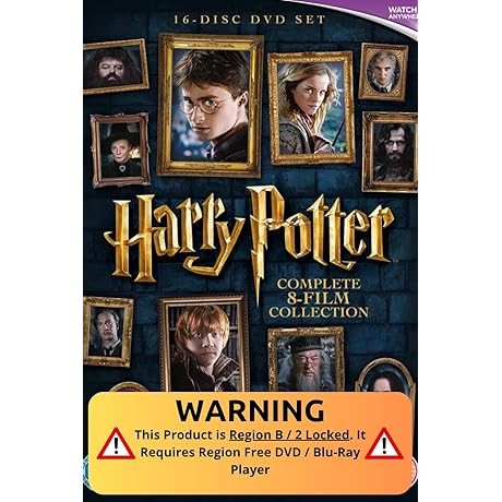 Harry Potter: Complete 8-Film Collection [DVD]