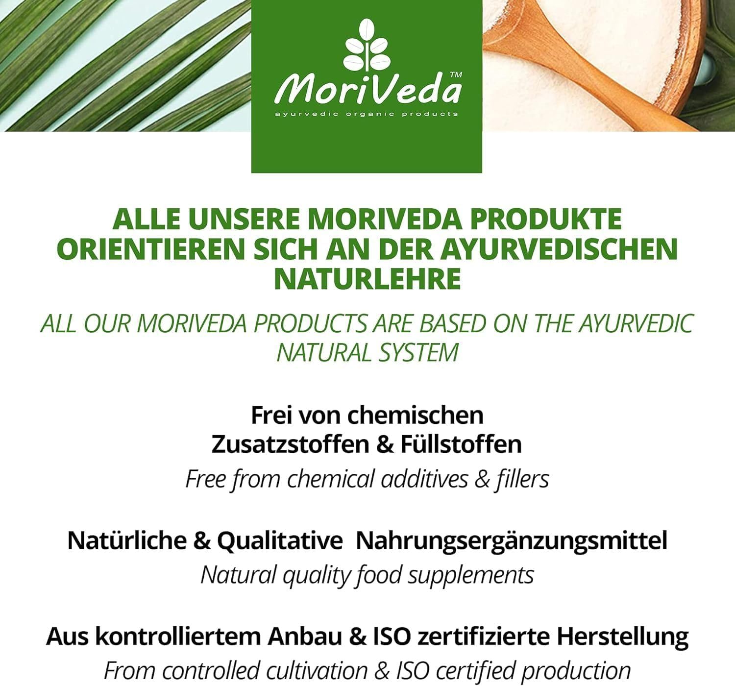MoriVeda BioCell Collagen gélules, 2 x 60 unités, collagène de type II avec acide hyaluronique et chondroïtine, pour la peau, les articulations et les tissus conjonctifs, certifié ISO