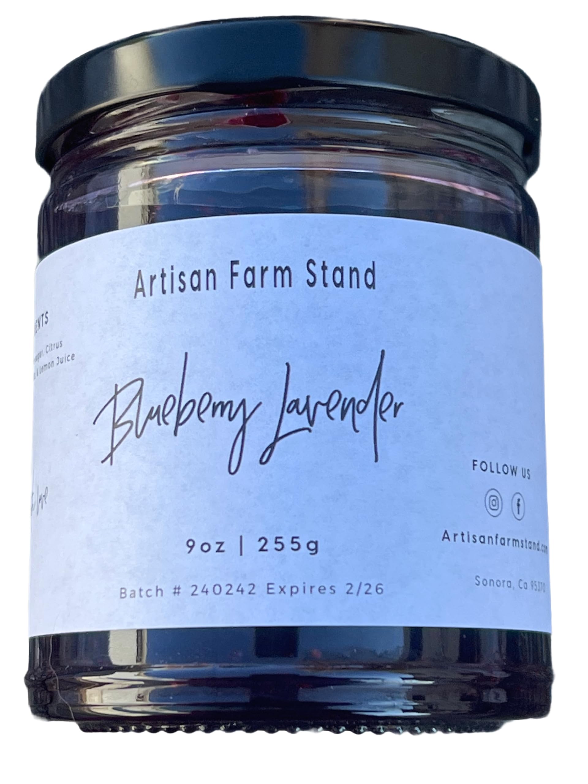 Artisan Farm Stand Blueberry Lavender Jam, 9 oz