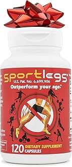 SportLegs Fast Fitness Boost Pre-Workout Lactic Acid Supplement, 120-Cap Bottle, Pack of 1