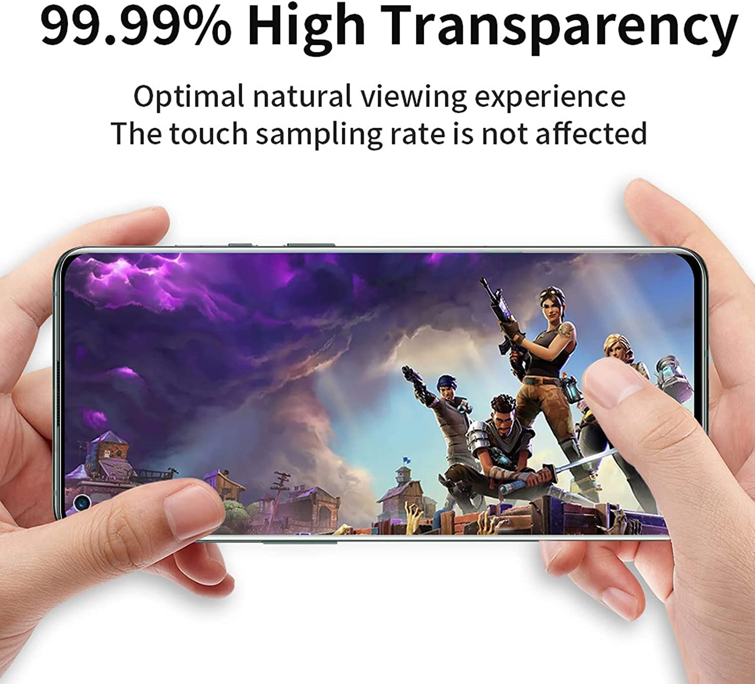 CRAVEN Cover per Huawei Honor X8a in Vetro, Protettivo Custodia in