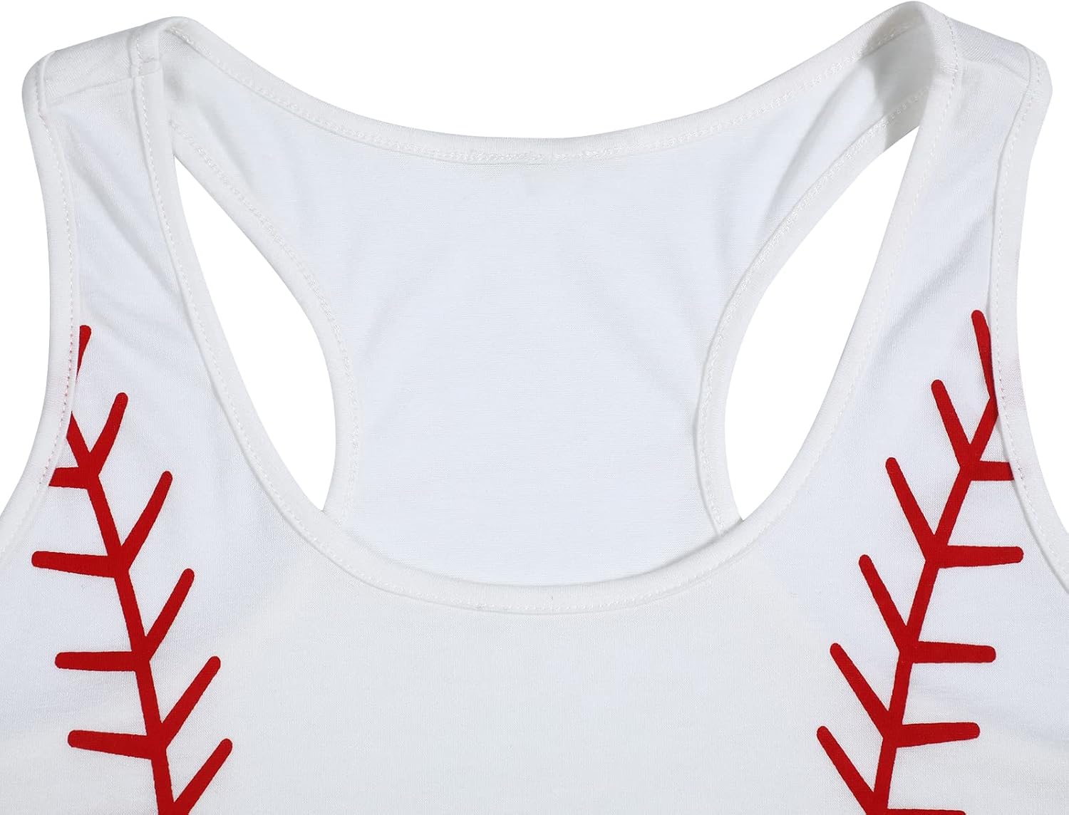 Baseball Tanks Top Women Love Baseball Graphic Shirts Baseball Sleeveless Tops Casual Workout Vest Shirt - Image 4