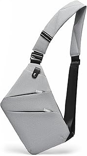 Travel Anti Pickpocket Purses, Slim Carry Crossbody Bag for Women & Man Travel Safe, Waterproof