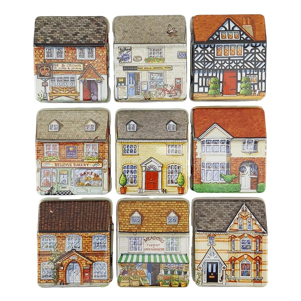 That's Crackers! Single Little Cottage Tin | Print Inside & Outside | Mini Gift | Cracker Filler