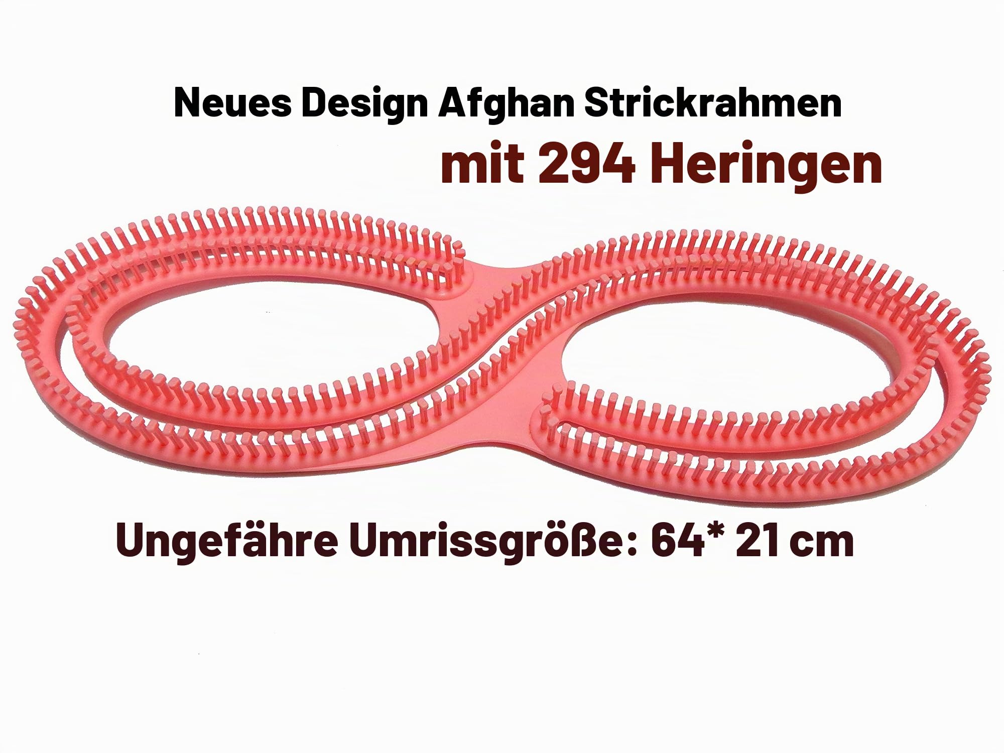 Serenity Loom Afghanischer Webstuhl Strickbrett Infinity S Loom 294 Heringe Häkelnadeln Stricknadeln Großprojekte Schal Schal Decken Pullover Strick