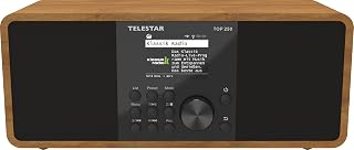 TELESTAR TOP 250 – DAB+/Internetradio, Stereo – Holz