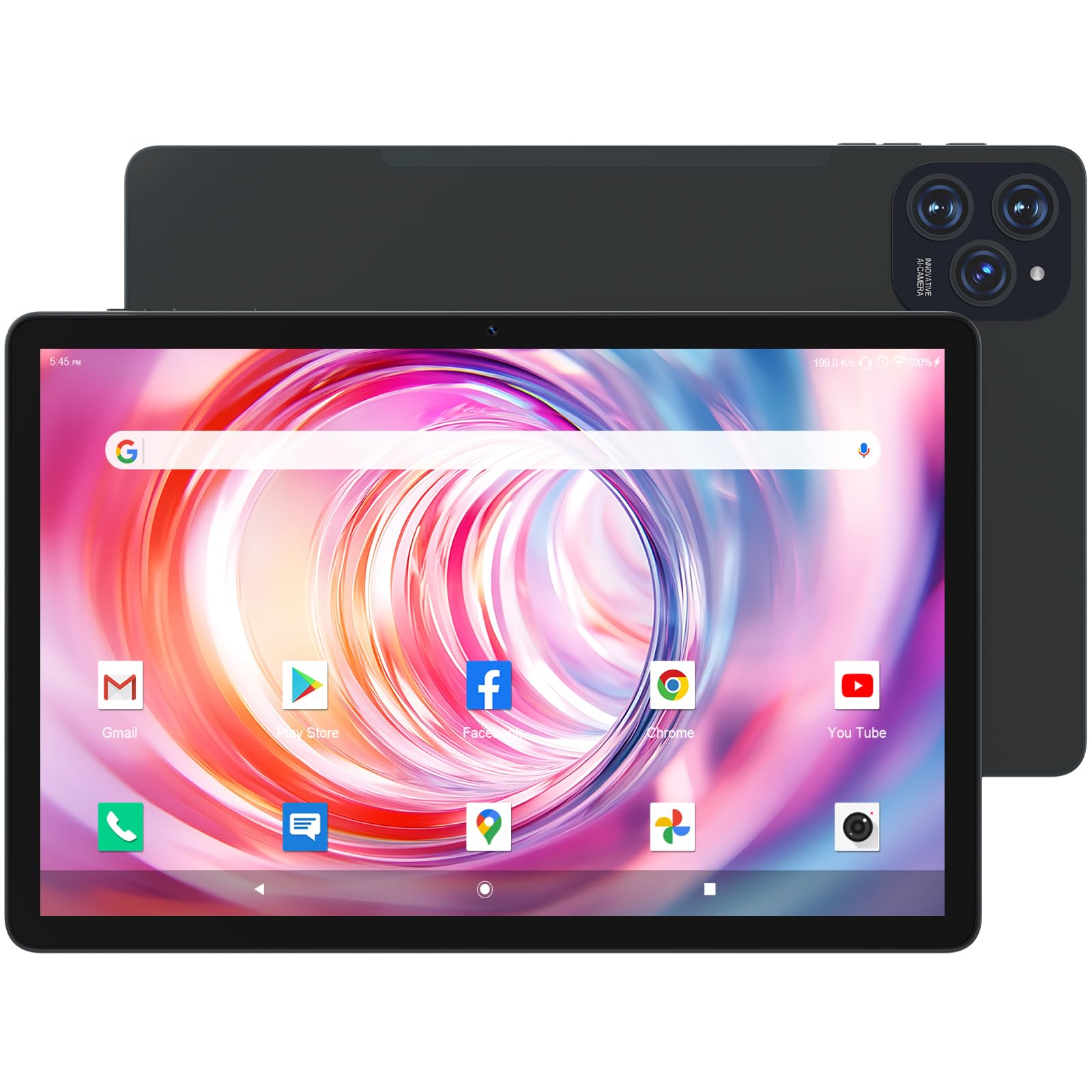 2025 Última tableta Android 14, tabletas de 11 pulgadas con celular dual 4G, 128 GB + 16 (8 + 8 expandir) GB, procesador Octa-Core con cámaras HD duales de 13MP + 8MP, tableta con batería de 8000 mAh con pantalla HD, Bluetooth