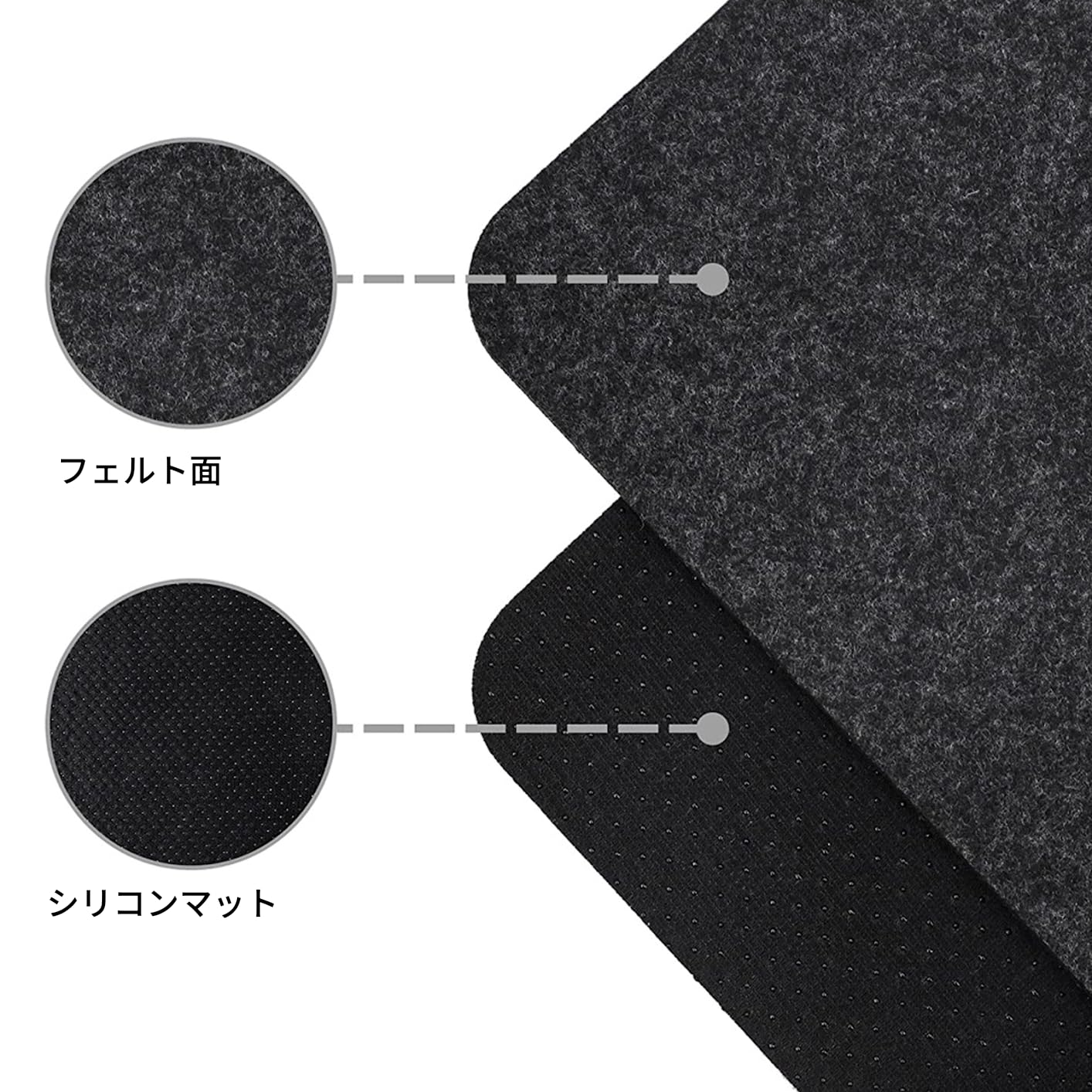 Amazon｜シリコンマット 30cm 45cm 耐熱保護シート 調理台保護 キズ